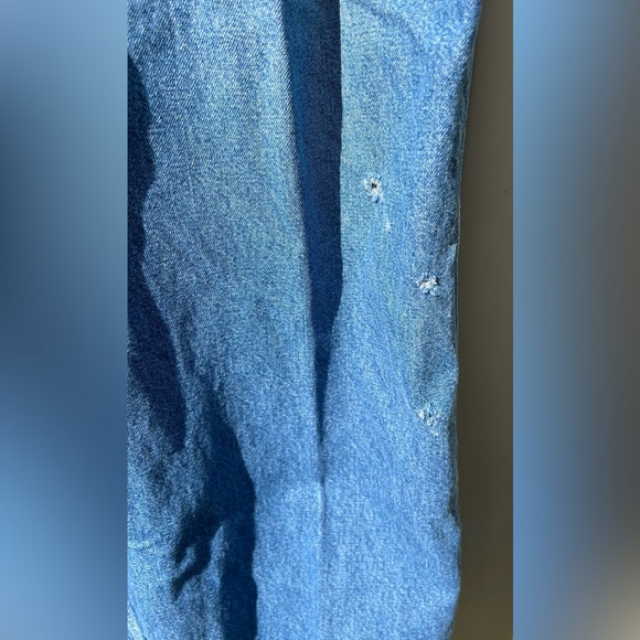 CARHARTT Mens Relaxed Farm Utility  Work Denim Blue Jeans Size 40 x 30 - Picture 4 of 5